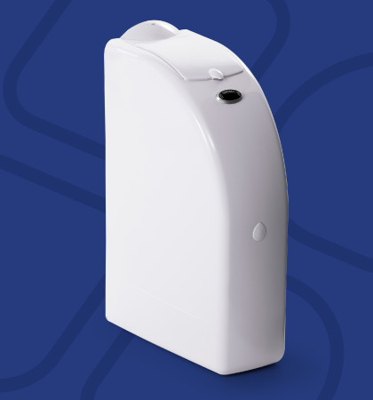 FSH-SEN-001 - FEMCARE SENSOR SANITARY BIN - WHITE